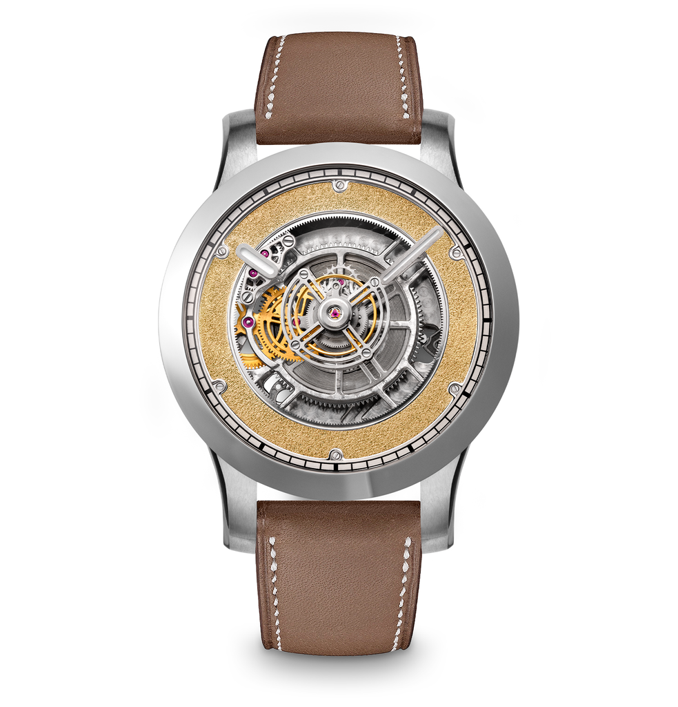 KS 06 Central Floating Tourbillon Titanium Gold