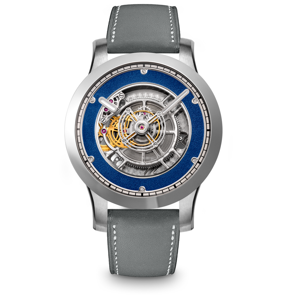 KS 06 Central Floating Tourbillon Titanium Blue