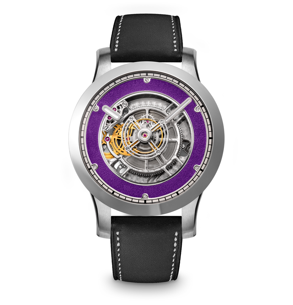 KS 06 Central Floating Tourbillon Titanium Purple