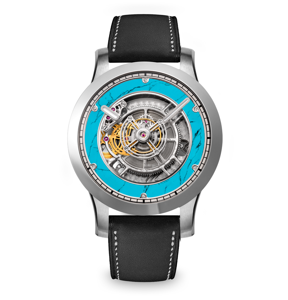 KS 06 Central Floating Tourbillon Titanium Turquoise